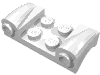 Набор LEGO Vehicle, Mudguard 2 x 4 with Headlights and Curved Fenders, Белый