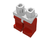 Набор LEGO Hips and Red Legs, Белый