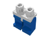 Набор LEGO Hips and Blue Legs, Белый