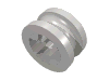 Набор LEGO Technic Bush 1/2 Smooth [Undetermined Axle Hole Type], Very Light Bluish Gray