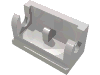 Набор LEGO Hinge Brick 1 x 2 Base, Very Light Bluish Gray
