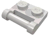 Набор LEGO Plate Special 1 x 2 [Side Handle Closed Ends], Very Light Bluish Gray