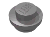 Набор LEGO Plate Round 1 x 1 with Solid Stud, Flat Silver
