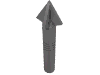 Набор LEGO Minifig Harpoon, Flat Silver