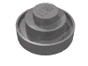 Набор LEGO Minifig Barbell Weight, Flat Silver