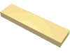 Набор LEGO Tile 1 x 4 with Groove, Светло-желтый