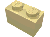 Набор LEGO Brick 1 x 2 without Bottom Tube, Светло-желтый