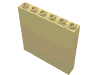 Набор LEGO Brick 1 x 6 x 5, Светло-желтый