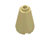 Набор LEGO Cone 2 x 2 x 2 [Completely Open Stud], Светло-желтый