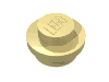 Набор LEGO Plate Round 1 x 1 with Solid Stud, Светло-желтый