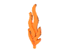 Wave Rounded Large (Flame) [Plain]