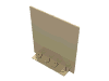 Набор LEGO Door 2 x 5 x 5 Swivel, Flat Base, Tan