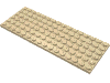 Набор LEGO Plate 6 x 16, Tan