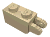 Набор LEGO Hinge Brick 1 x 2 Locking with 2 Fingers Vertical End, Tan