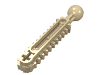 Набор LEGO Technic Gear Rack Double with Ball Joint, Tan