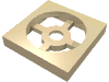 Набор LEGO Turntable 2 x 2 Plate, Base, Tan