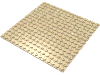 Набор LEGO Baseplate 16 x 16, Tan