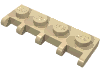Набор LEGO Hinge Vehicle Roof Holder 1 x 4, Tan