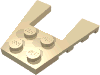 Набор LEGO Wedge Plate 4 x 4, Tan