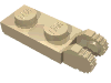 Набор LEGO Hinge Plate 1 x 2 Locking with 2 Fingers On End, Tan