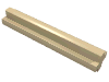 Набор LEGO Technic Axle 3, Tan