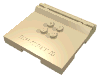 Набор LEGO Tile Special 6 x 6 x 2/3 with 4 Studs and Embossed 'SPORTS', Tan