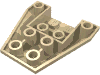 Набор LEGO Wedge 4 x 4 Triple Inverted, Tan