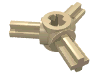Набор LEGO Technic Axle Connector Hub with 3 Axles at 120В°, Tan