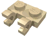 Набор LEGO Plate Special 1 x 2 with Clips Horizontal [Thick U-Clips], Tan