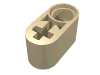 Набор LEGO Technic Beam 1 x 2 Thick with Pin Hole and Axle Hole, Tan