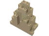 Набор LEGO Rock Panel Triangular 3 x 8 x 7 (aka LURP), Tan