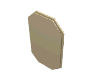Набор LEGO Minifig Shield Octagonal without Stud, Tan