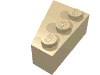 Набор LEGO Wedge 3 x 2 Right, Tan
