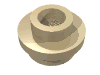 Набор LEGO Plate Round 1 x 1 with Open Stud, Tan