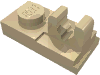 Набор LEGO Plate Special 1 x 2 [Top Clip], Tan