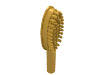 Набор LEGO Minifig Hairbrush [Undetermined Handle Length], Bright Light Orange