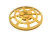 Набор LEGO Dish 6 x 6 Inverted (Radar) Webbed [Undetermined Type], Bright Light Orange
