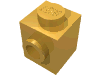 Набор LEGO Brick Special 1 x 1 with Studs on 2 Sides, Bright Light Orange