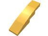 Набор LEGO Slope Curved 4 x 1 No Studs [Stud Holder with Asymmetric Ridges], Bright Light Orange