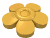 Набор LEGO Friends Accessories Hair Decoration, Flower with 5 Smooth Petals and Pin, Bright Light Orange