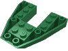 Набор LEGO Boat Bow Brick 6 x 6 x 1, Зеленый