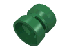 Набор LEGO Wheel 8 x 9 with Hole Notched for Wheels Holder Pin, Зеленый