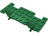 Набор LEGO Vehicle Base 4 x 10 x 1 2/3, Зеленый