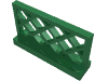 Набор LEGO Fence 1 x 4 x 2, Зеленый