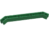 Набор LEGO Znap Beam 11, 4 Holes, 2 Bends, Зеленый