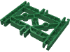 Набор LEGO Znap Grid 9 x 7, 15 Holes, Зеленый