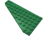 Набор LEGO Wedge, Plate 7 x 12 Wing Right, Зеленый