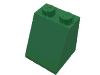 Набор LEGO Slope 65В° 2 x 2 x 2 with Bottom Tube, Зеленый