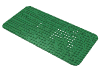 Набор LEGO Baseplate 16 x 32 with Rounded Corners and Dots Print [352], Зеленый