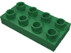 Набор LEGO Plate 2 x 4, Зеленый